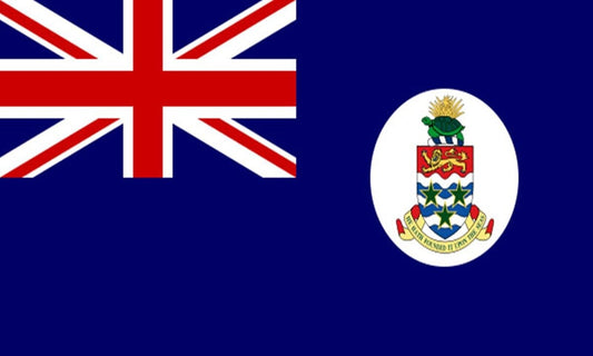 Cayman islands flag 5ft x 3ft polyester with eyelets