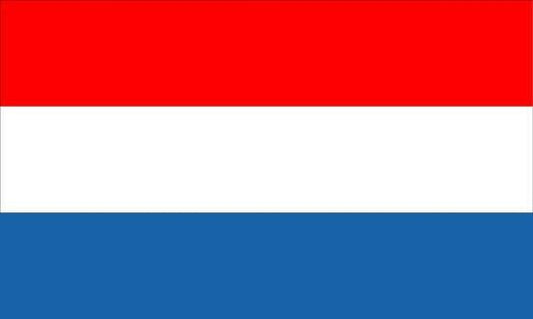Luxembourg flag 5ft x 3ft polyester with eyelets