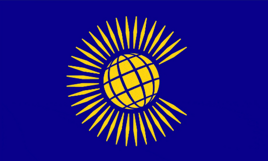 Commonwealth flag 5ft x 3ft polyester with eyelets