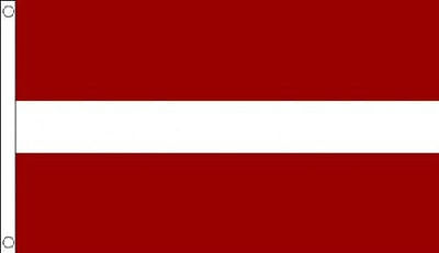 Latvia flag 5ft x 3ft polyester with eyelets