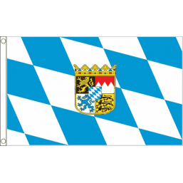 Bavaria (with crest) flag 5x3ft