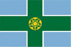 Derbyshire flag 5ft x 3ft