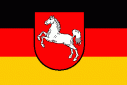 Lower Saxony flag 5x3ft