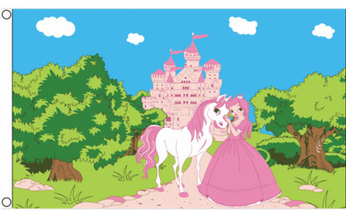 Princess pony flag 5ft x 3ft