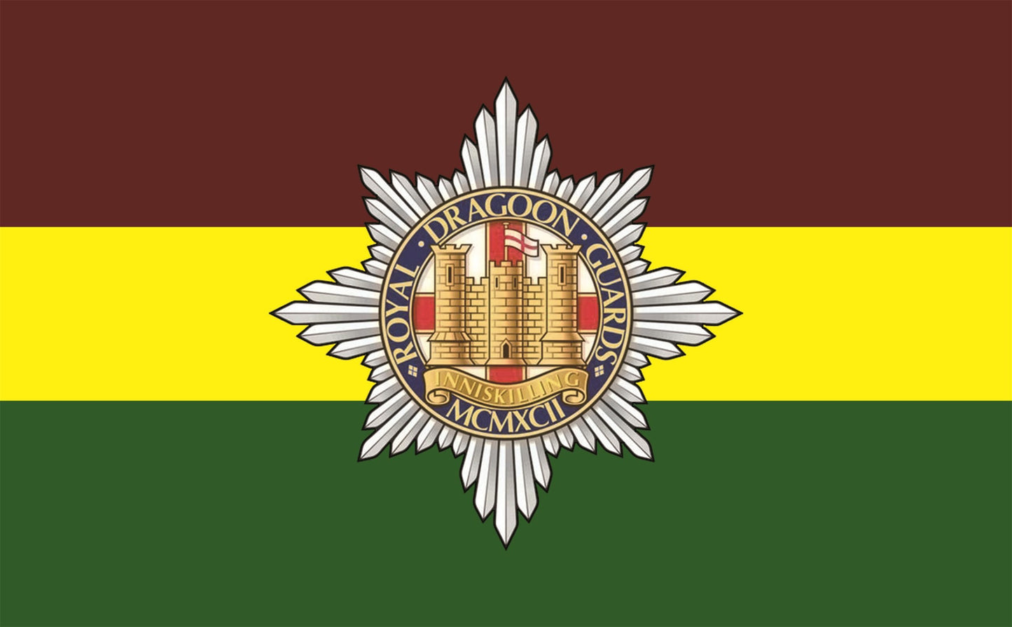 Royal Dragoon guards flag 5ft x 3ft with eyelets