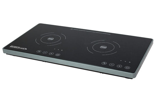 Double induction hob by Outdoor revolution