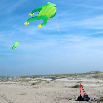 Wolkensturmer Fritz the frog 3d foil kite