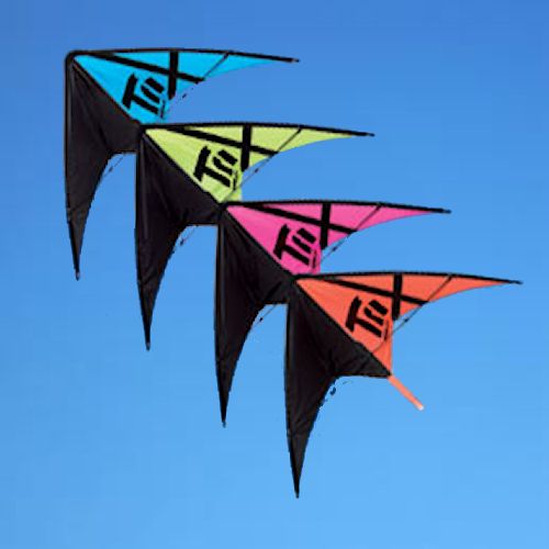 Trix Neon orange stunt kite by Spirit of Air