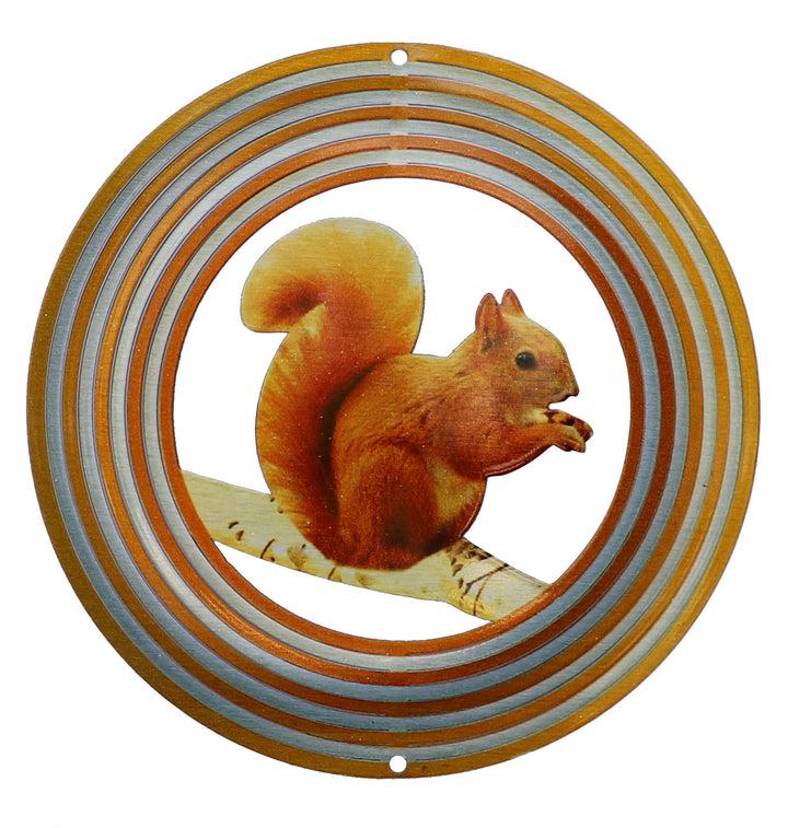 Squirrel 6 inch garden windspinner