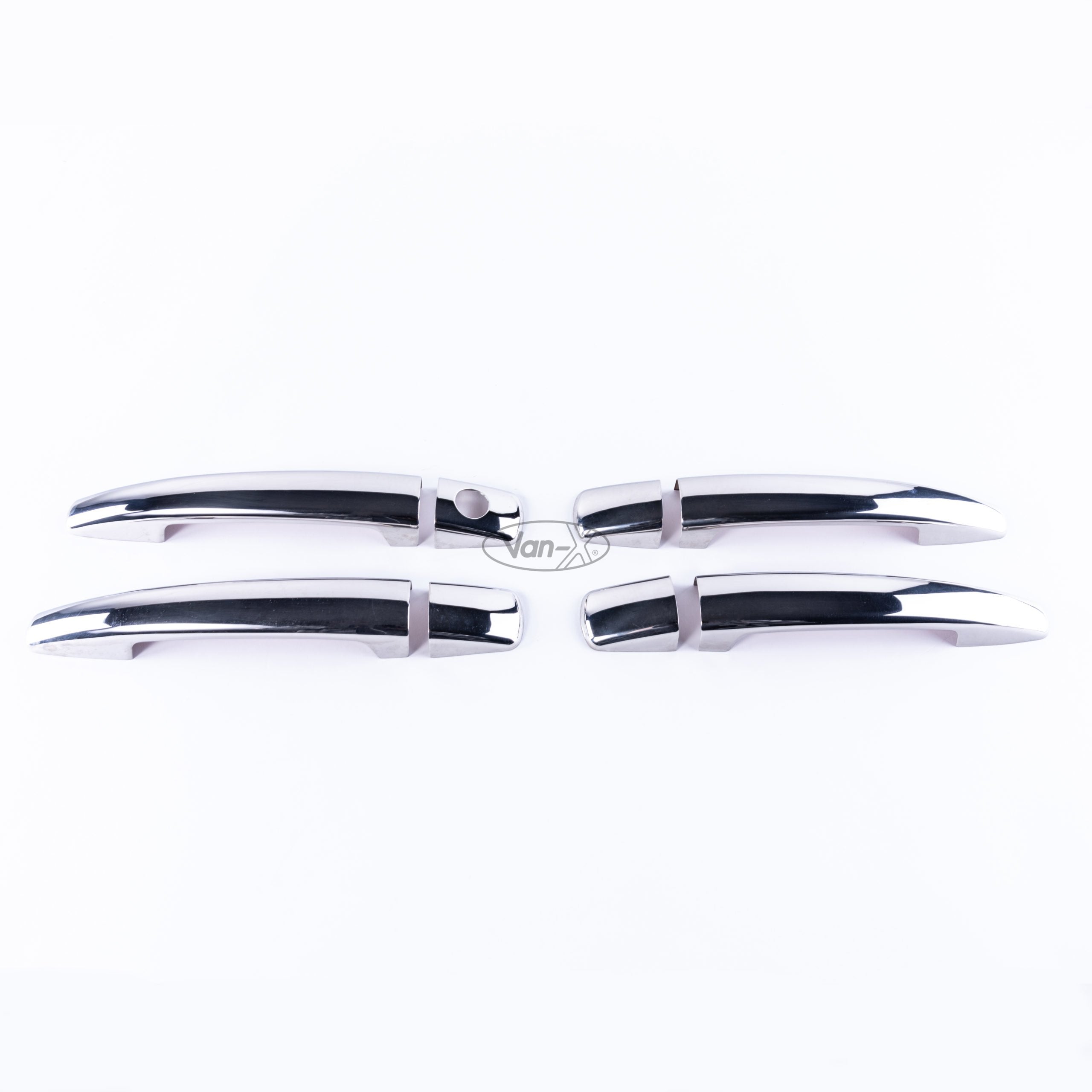 For VW Crafter Exterior Door Handle Covers Mirror Finish Stainless Steel (4PCS) | Van-X