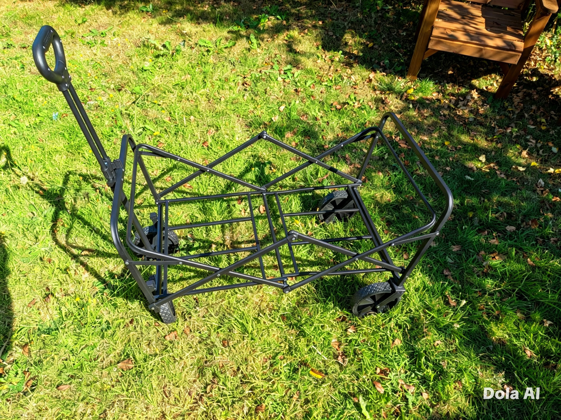 Festival trolley 100litre collapsible heavy duty trolley for campervan, caravan, motorhome