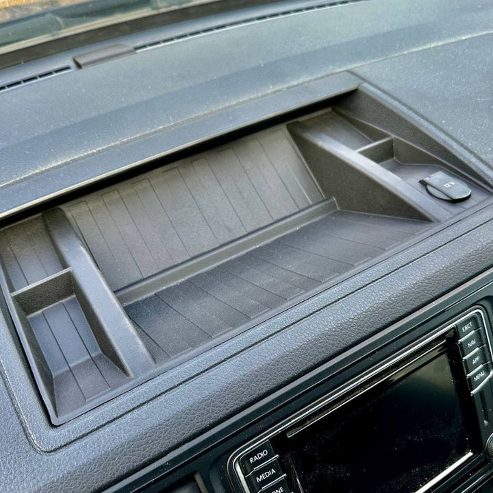 For VW T6 Silicon Rubber Top Dashboard Insert - Non-Slip, Durable Interior Accessory by Van-X