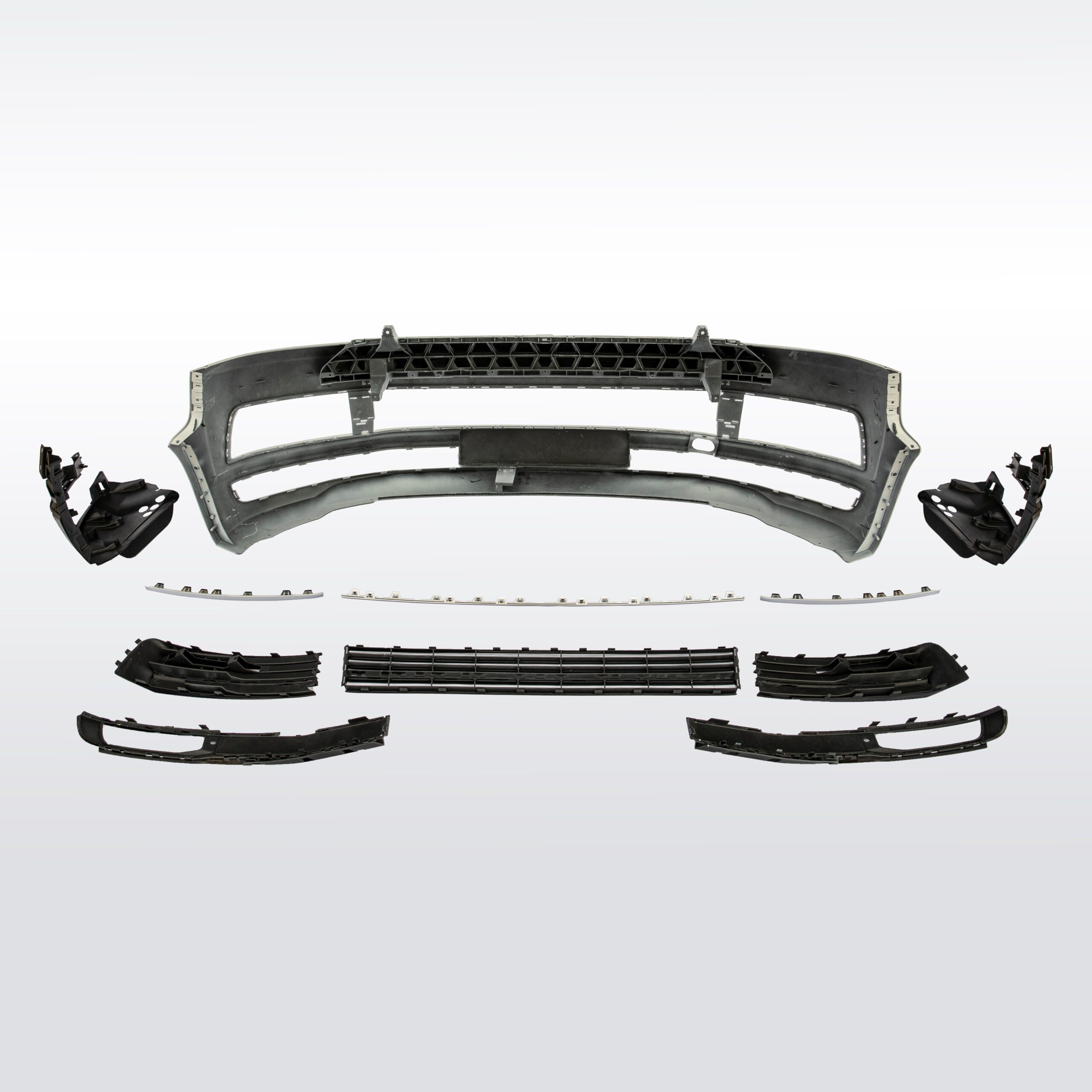 For VW T5.1 Transporter NEW Front Bumper T5-X Front Styling Upgrade (B-Grade) Painted and ready to fit in 3 colour options