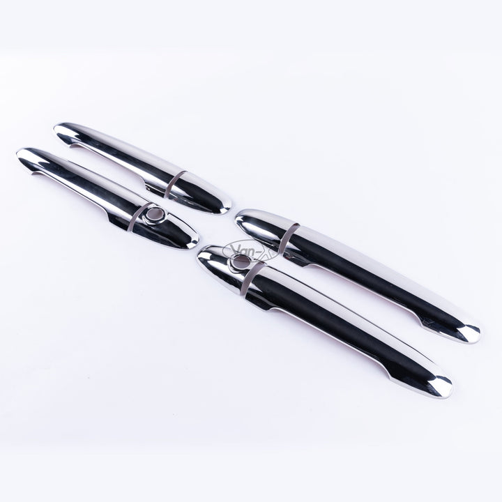 For Mercedes Sprinter Door Handle Covers – 4 Piece Stainless Steel Trim | Van-X
