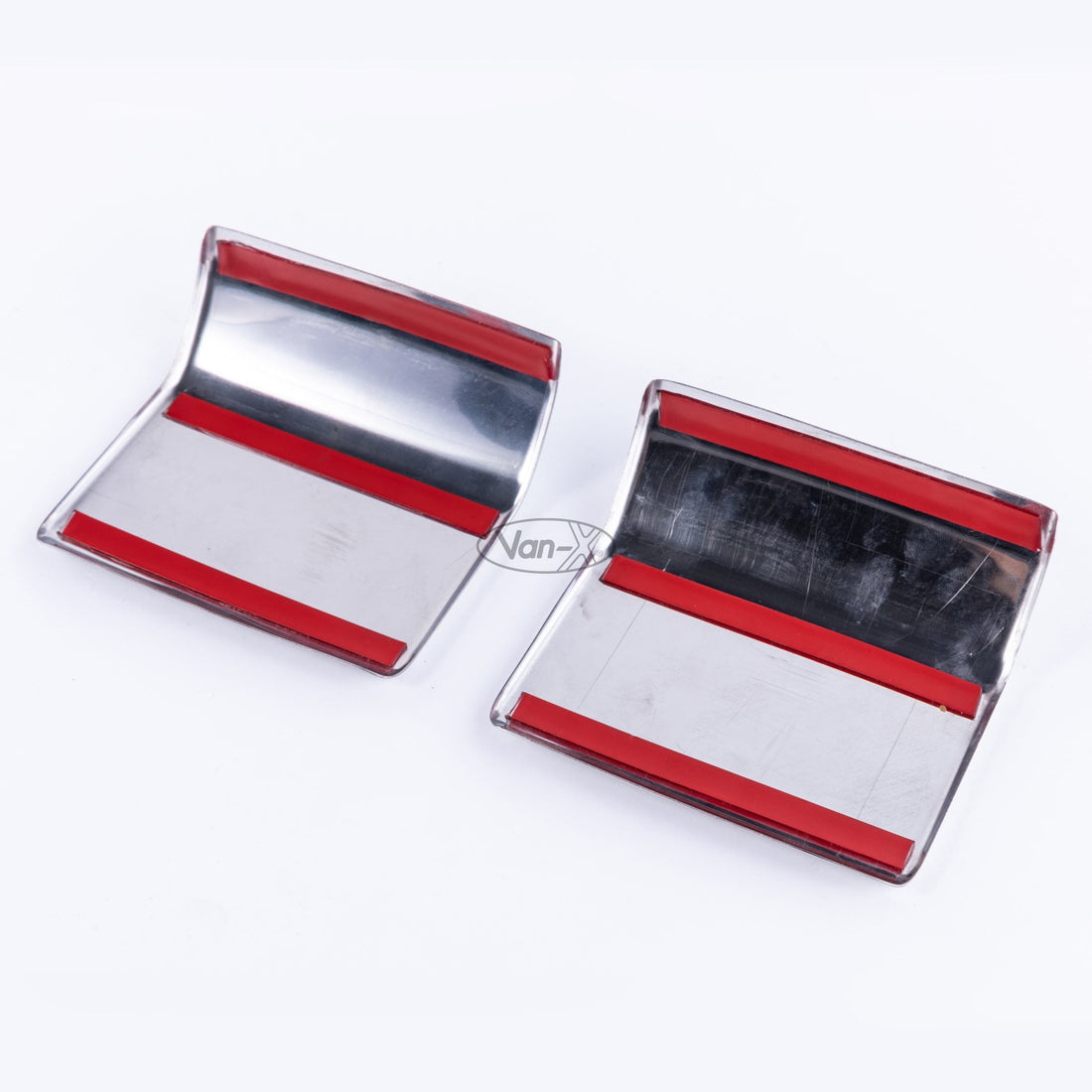 For Scania R & 4 Series Door Latch Trims in Stainless Steel | Van-X