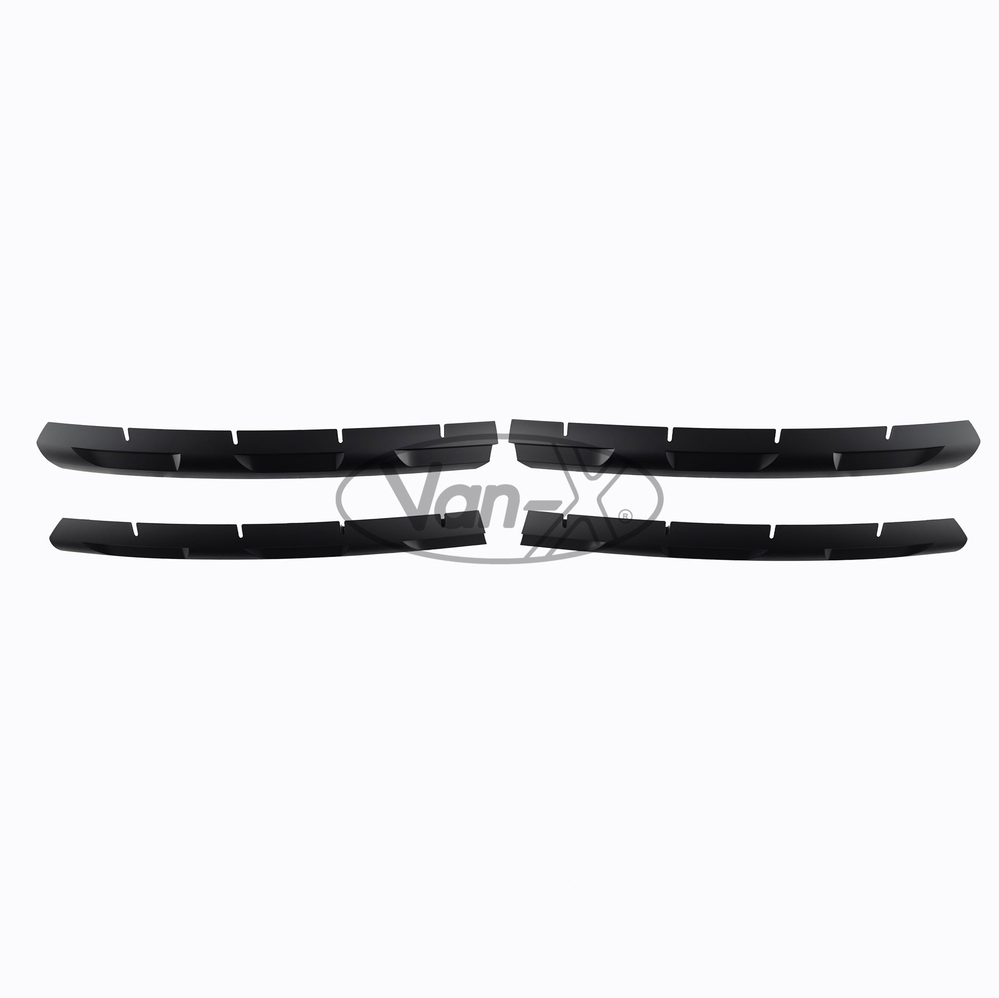 For VW T6 Transporter R-Line Front Grille Trim Kit | Matte Black | Van-X