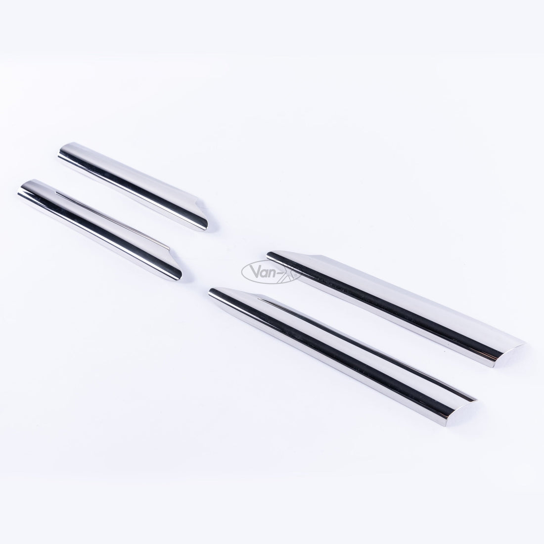 For Man Tgx Stainless Steel Front Fog Light Trims (WITH FOG LIGHTS)
