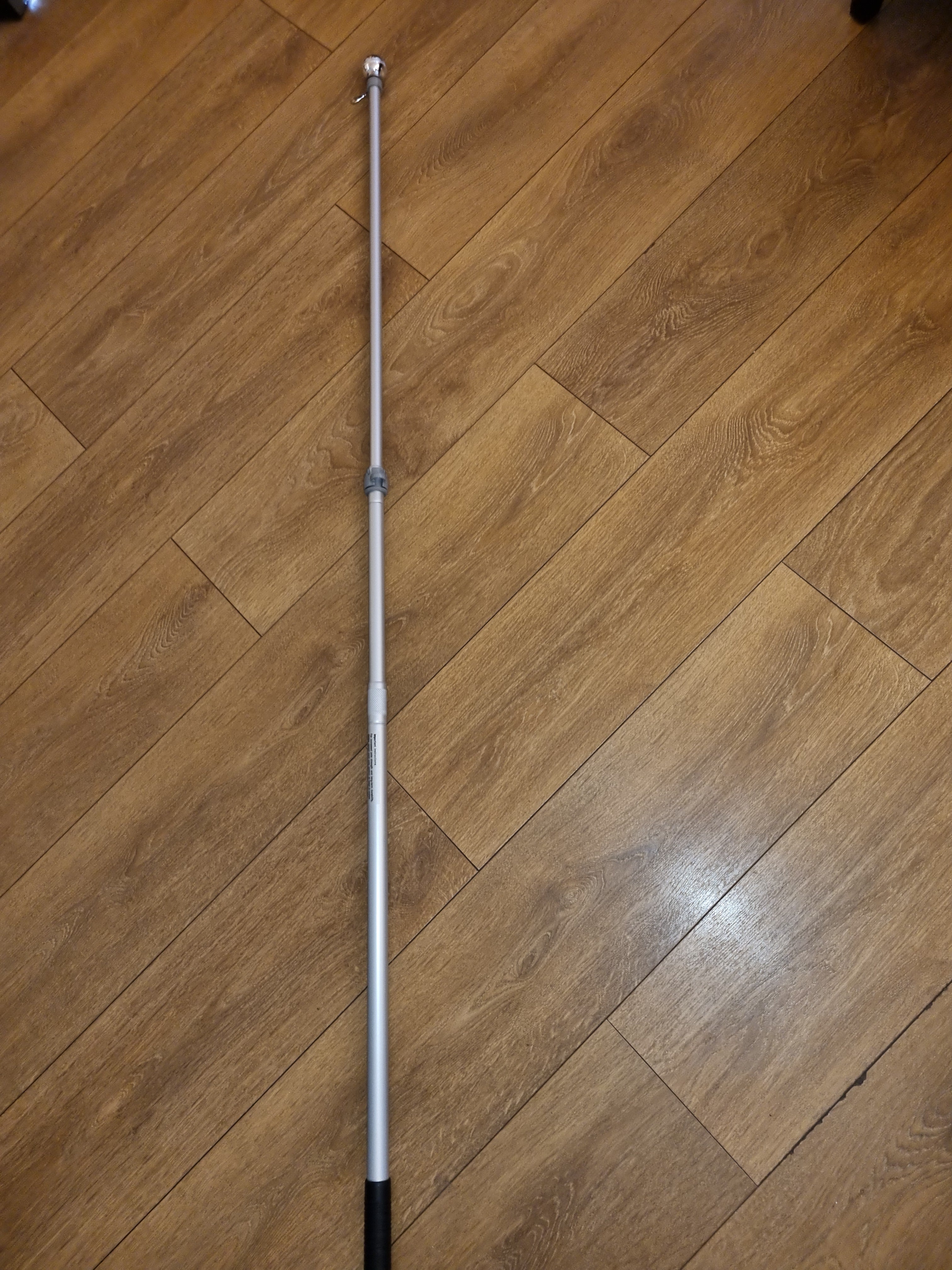 Telescopic aluminium 6ft hand flag pole