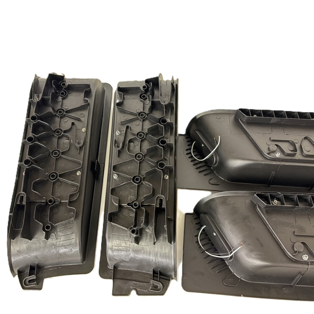 For VW T5/T5.1 Caravelle Style Full Step (Set of 4) with Transporter LED Logo Lights | Van-X