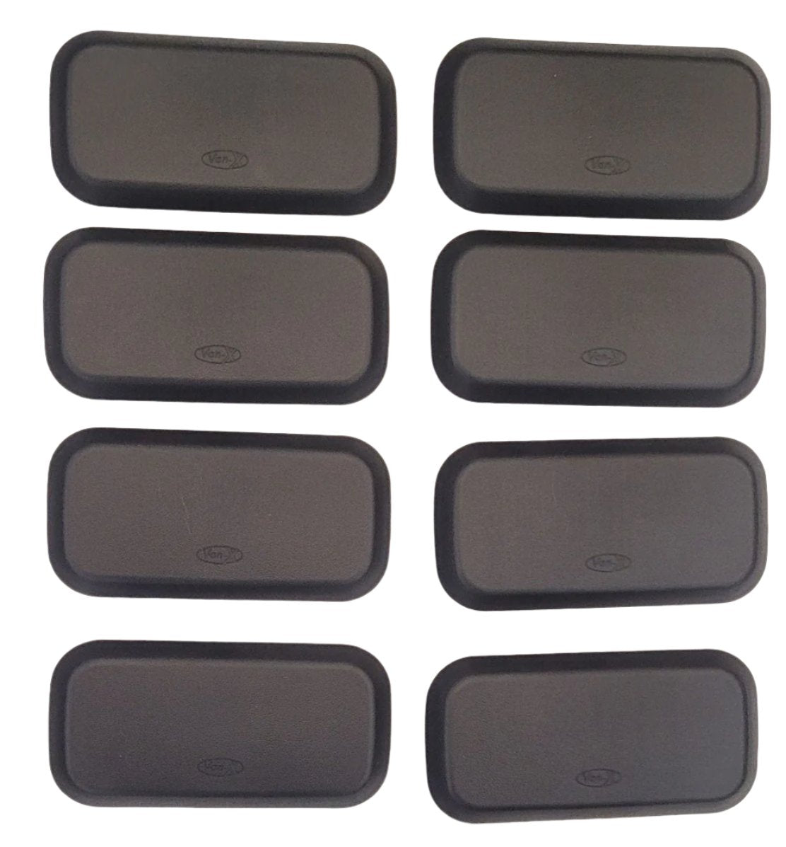 For VW T5/T5.1 Transporter Kombi Rear Seat Base Caps – Set of 8 Covers | Van-X