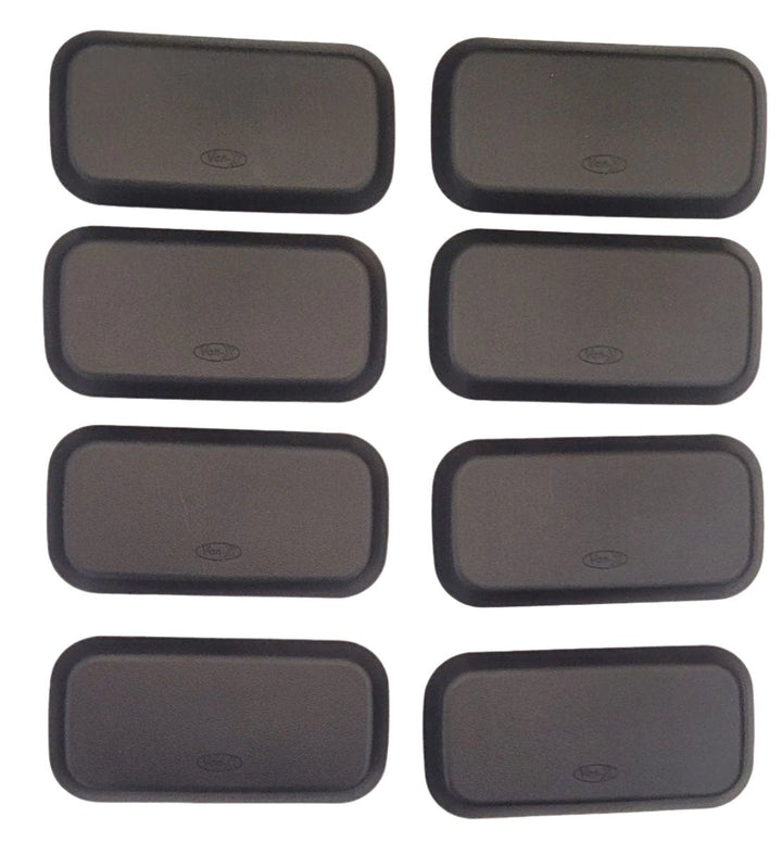 For VW T5/T5.1 Transporter Kombi Rear Seat Base Caps – Set of 8 Covers | Van-X