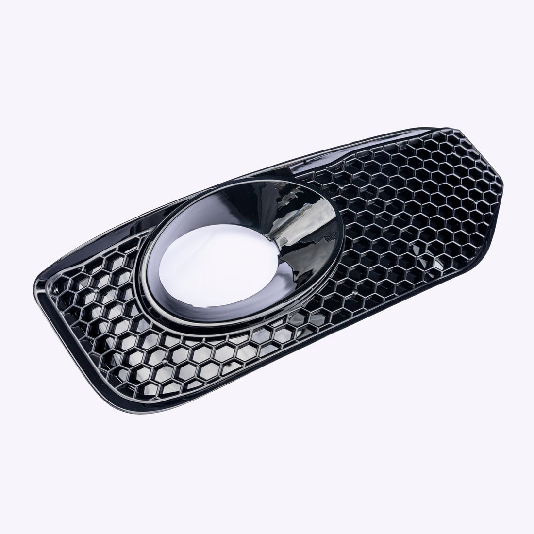 For VW T5.1 Transporter Front Foglight Trims – Honeycomb Sportline Matte Black | Van-X