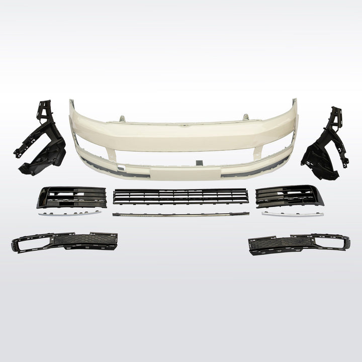 For VW T5.1 Transporter NEW Front Bumper T5-X Front Styling Upgrade Painted and ready to fit in 3 colour options