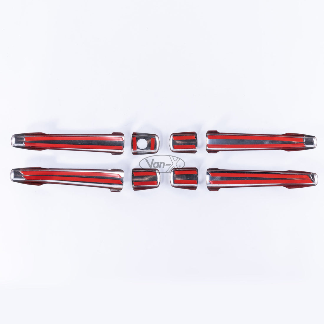 For VW Crafter Exterior Door Handle Covers Mirror Finish Stainless Steel (4PCS) | Van-X