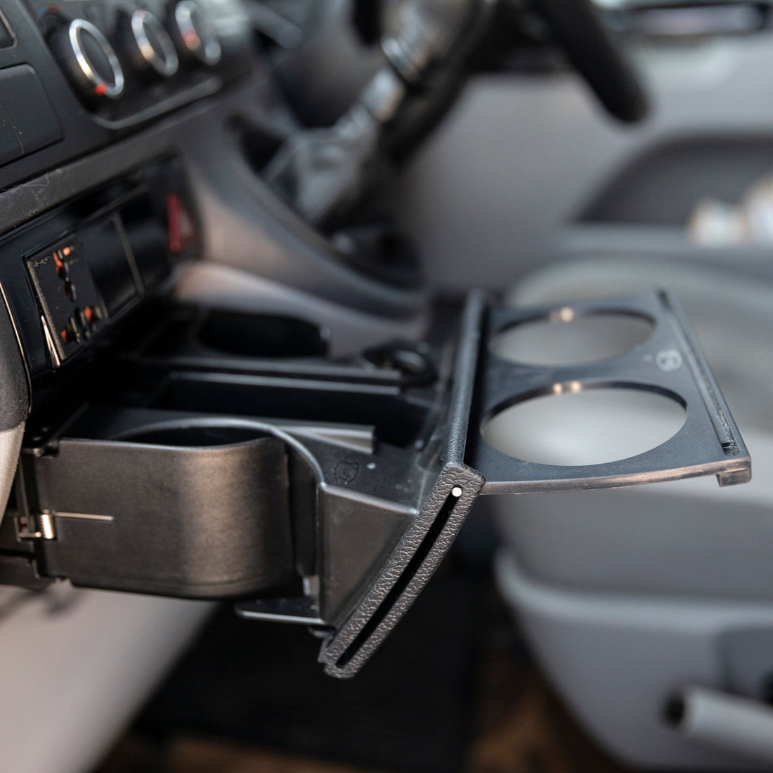 For VW T5 Transporter Campervan Cup Holder with Extension - 2 Extra Replacement Drink Holders