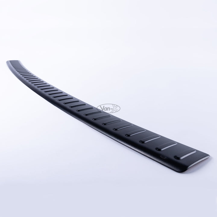 For VW T6 Transporter Multivan Barndoor Plastic Rear Bumper Protector in Black