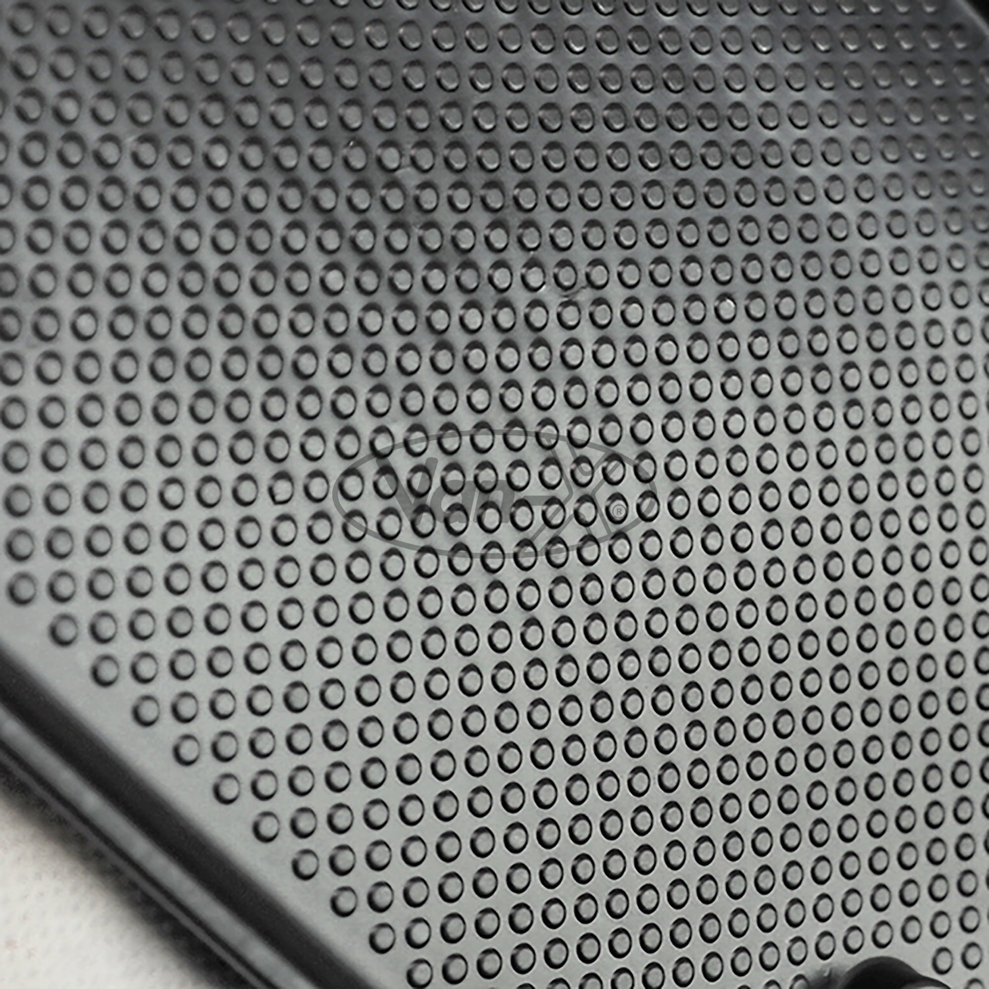 For VW T5/T5.1 Black Rubber Door Pocket Inserts for Driver & Double Passenger Doors –  Van-X