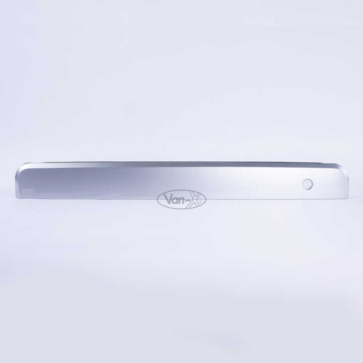 For VW T5/T5.1 Transporter Barn Door Number Plate Unit – Reflex Silver Painted Trim, Ready to Fit – Van-X