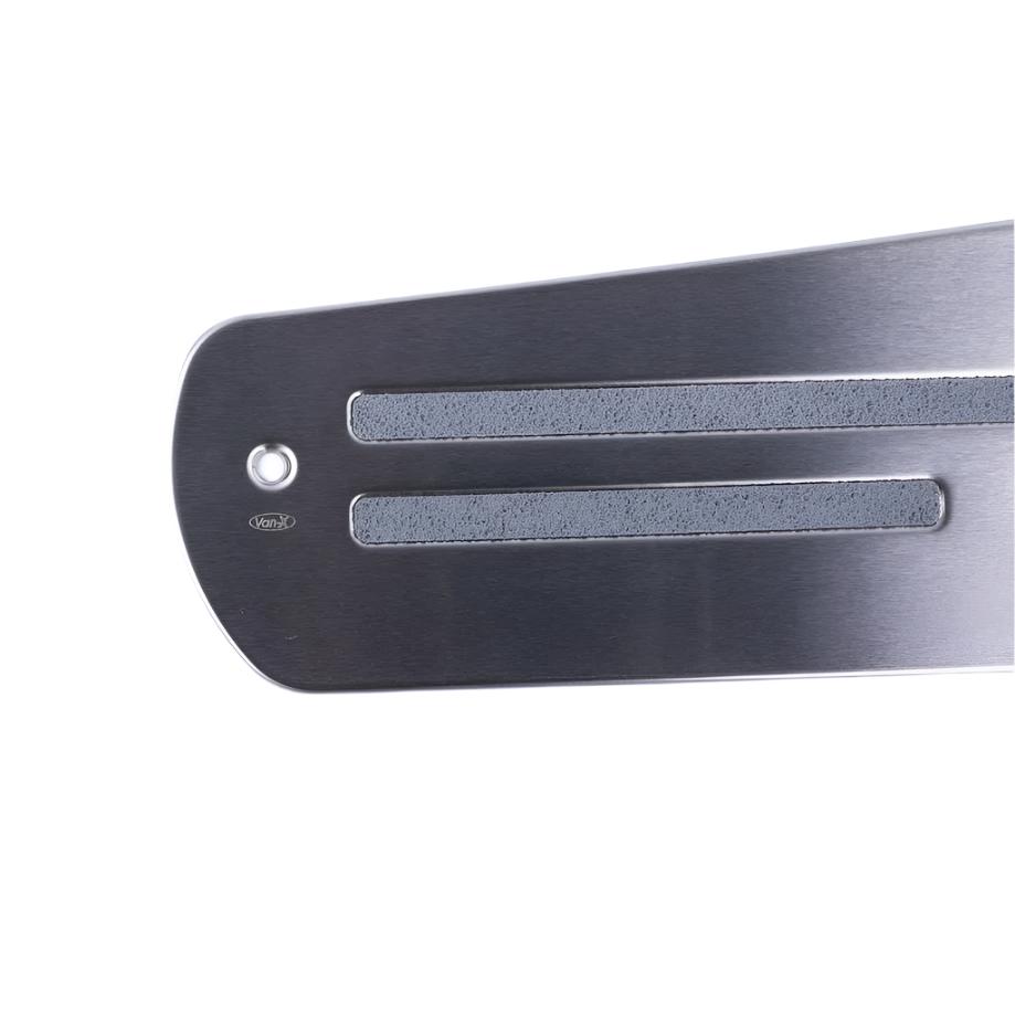 For Ford Friendee Stainless Steel Step Protectors – 3 Piece Door Sill Protector Set | Van-X