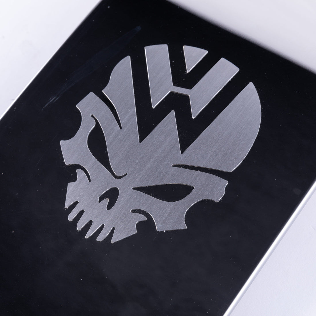 For VW T6 Transporter Skull Fuel Cap Flap Cover – Exterior Styling Fuel Filler Door Upgrade - Van-X
