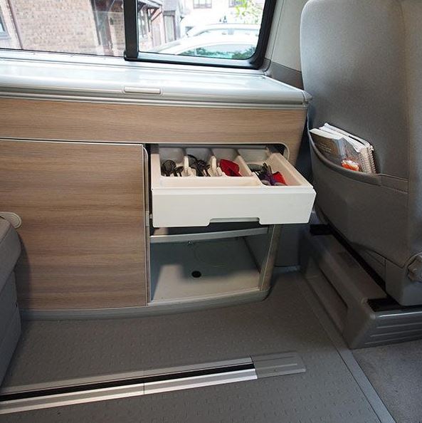 For Mercedes Sprinter Camper Cutlery Tray – Van-X Campervan Kitchen Organiser