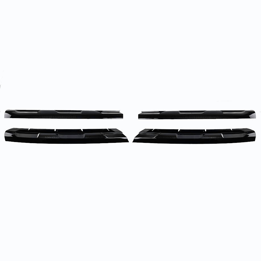 For VW T6 Transporter R-Line Front Grille Trim Kit | Gloss Black | Van-X