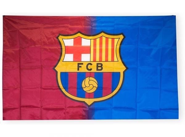 FC Barcelona football club official flag 5ft x 3ft