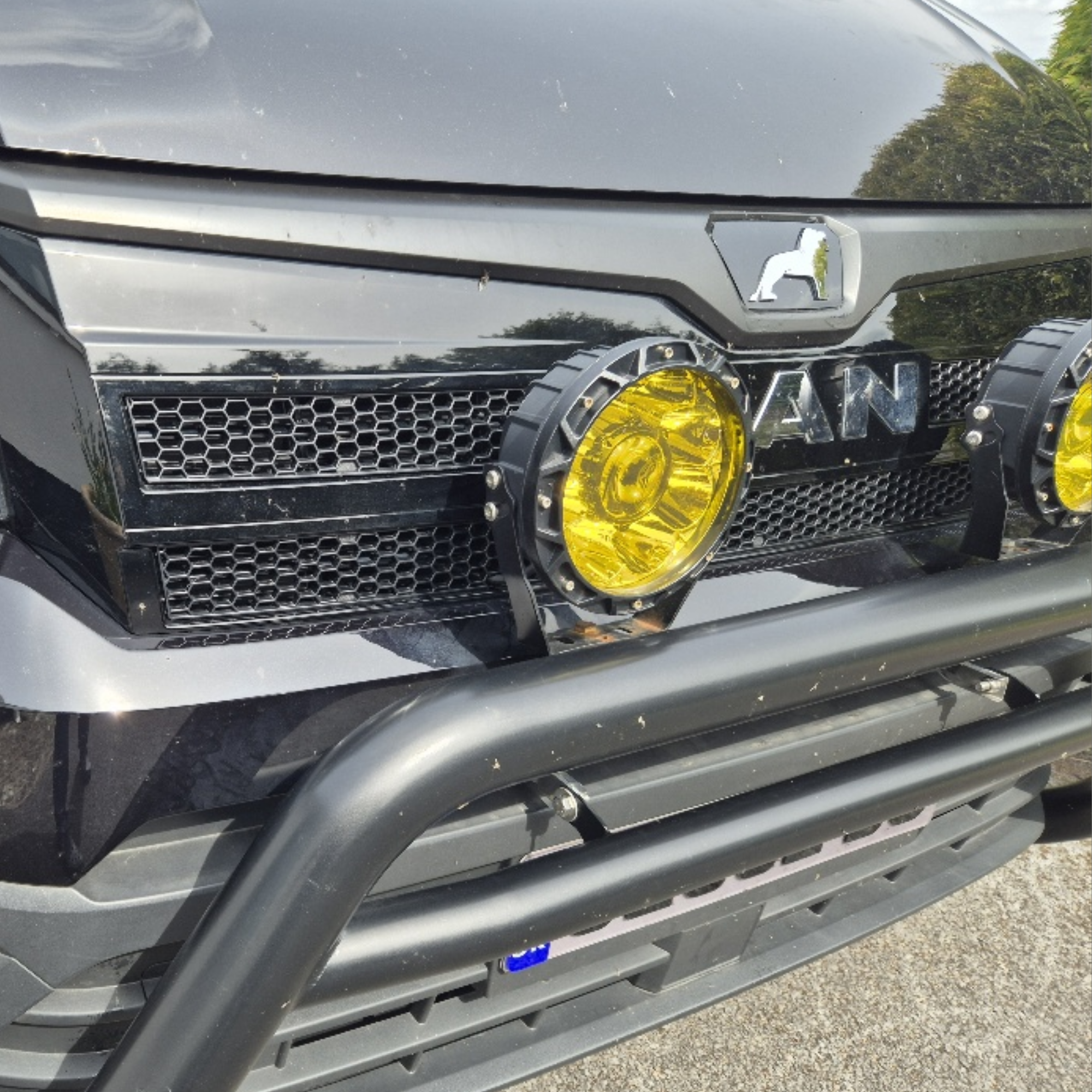 For MAN TGE Front Grille Honeycomb Inserts | Custom Van Grille Upgrade – Van-X