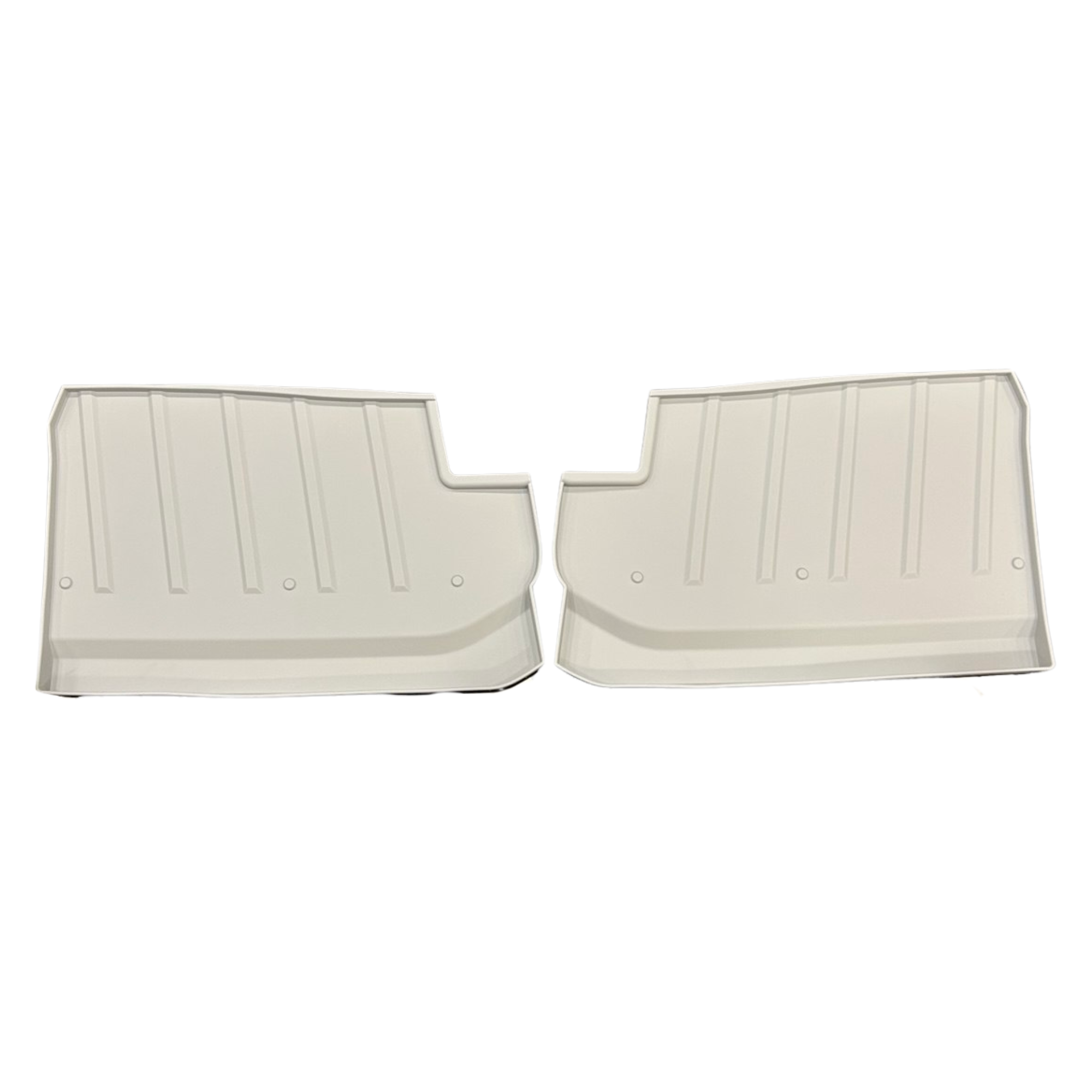 For VW Crafter Front Cab Shelf Light Grey Rubber Inserts – Storage Liner (2018-2025)