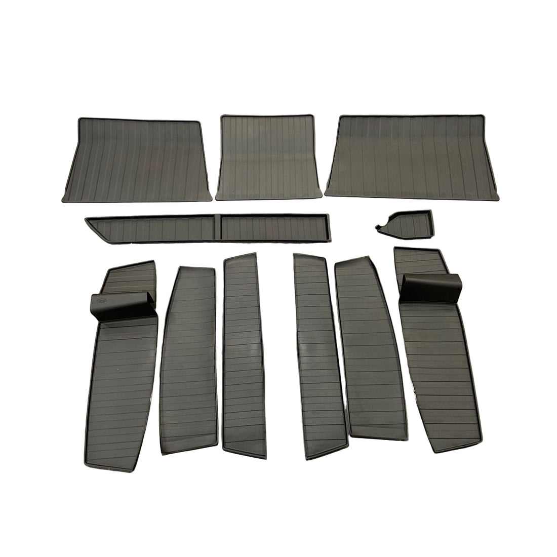 For MAN TGE / VW Crafter Interior Rubber Mats | Complete Black Bundle | Van-X
