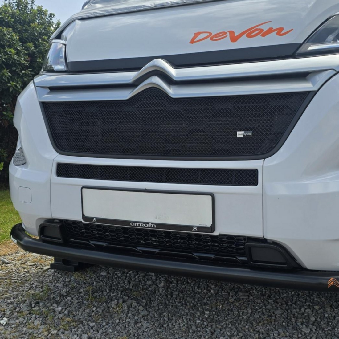 For Peugeot Boxer Lower Bumper Honeycomb Grille Gloss Black | Front Lower Grille | Van-X