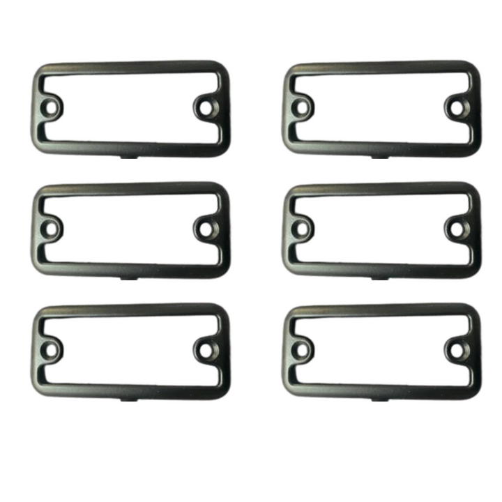 For Fiat Ducato Side Signal Marker Light Cover Guard - Textured Black | Van-X