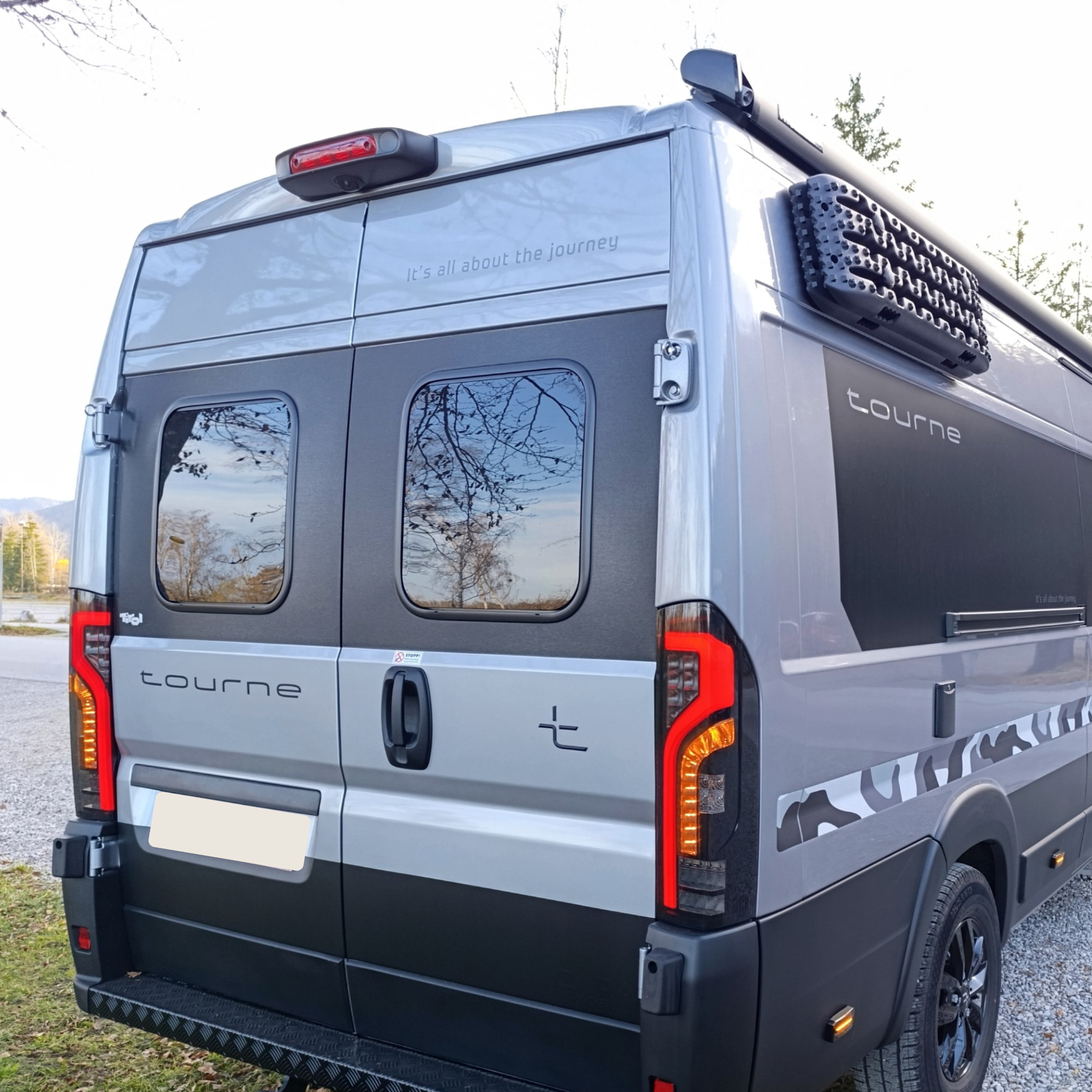 For Fiat Ducato Full LED Rear Light Cluster | Tail Light, Rear Light Unit, Smoked LED Replacement | RAM ProMaster Van-X - NEW