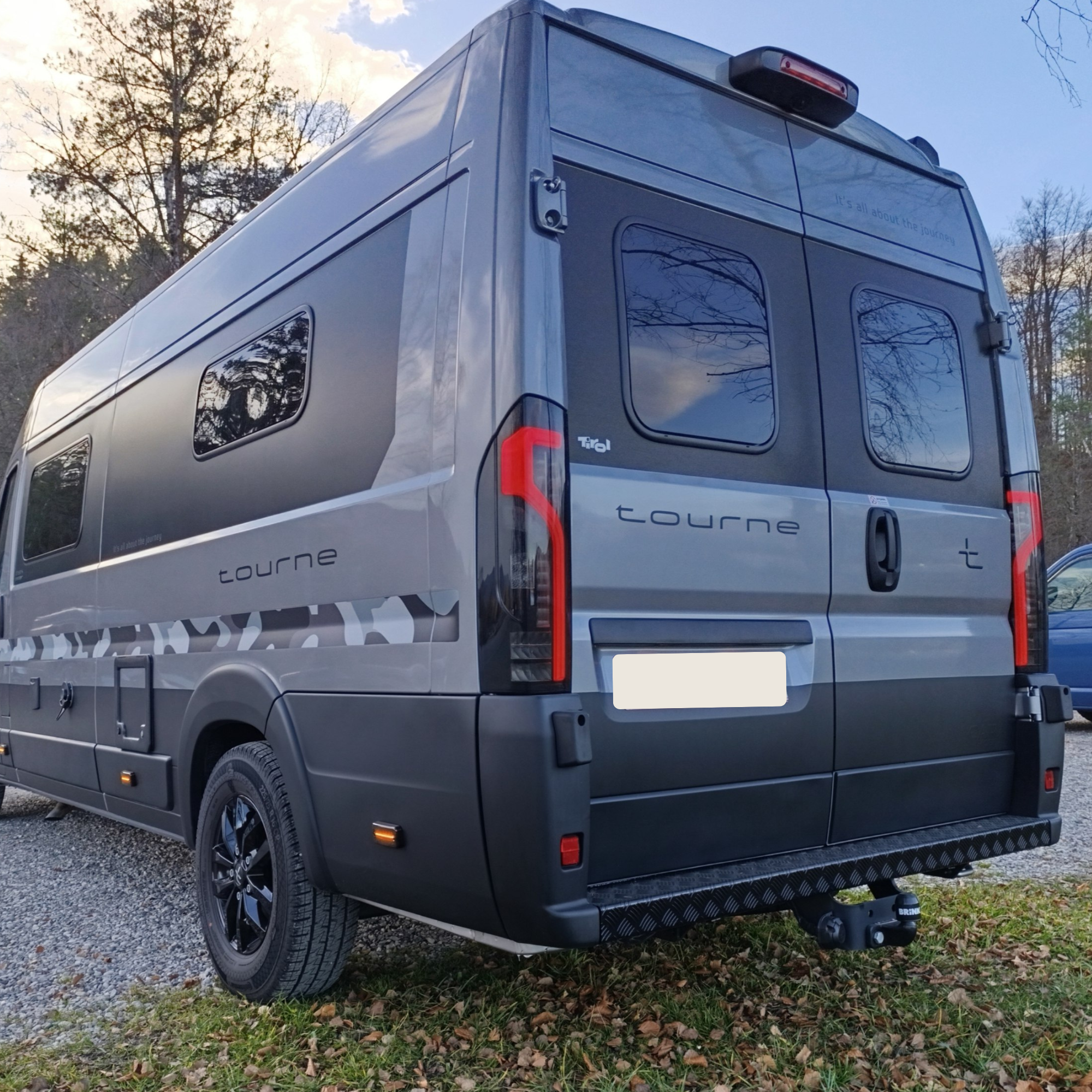 For Fiat Ducato Full LED Rear Light Cluster | Tail Light, Rear Light Unit, Smoked LED Replacement | RAM ProMaster Van-X - NEW