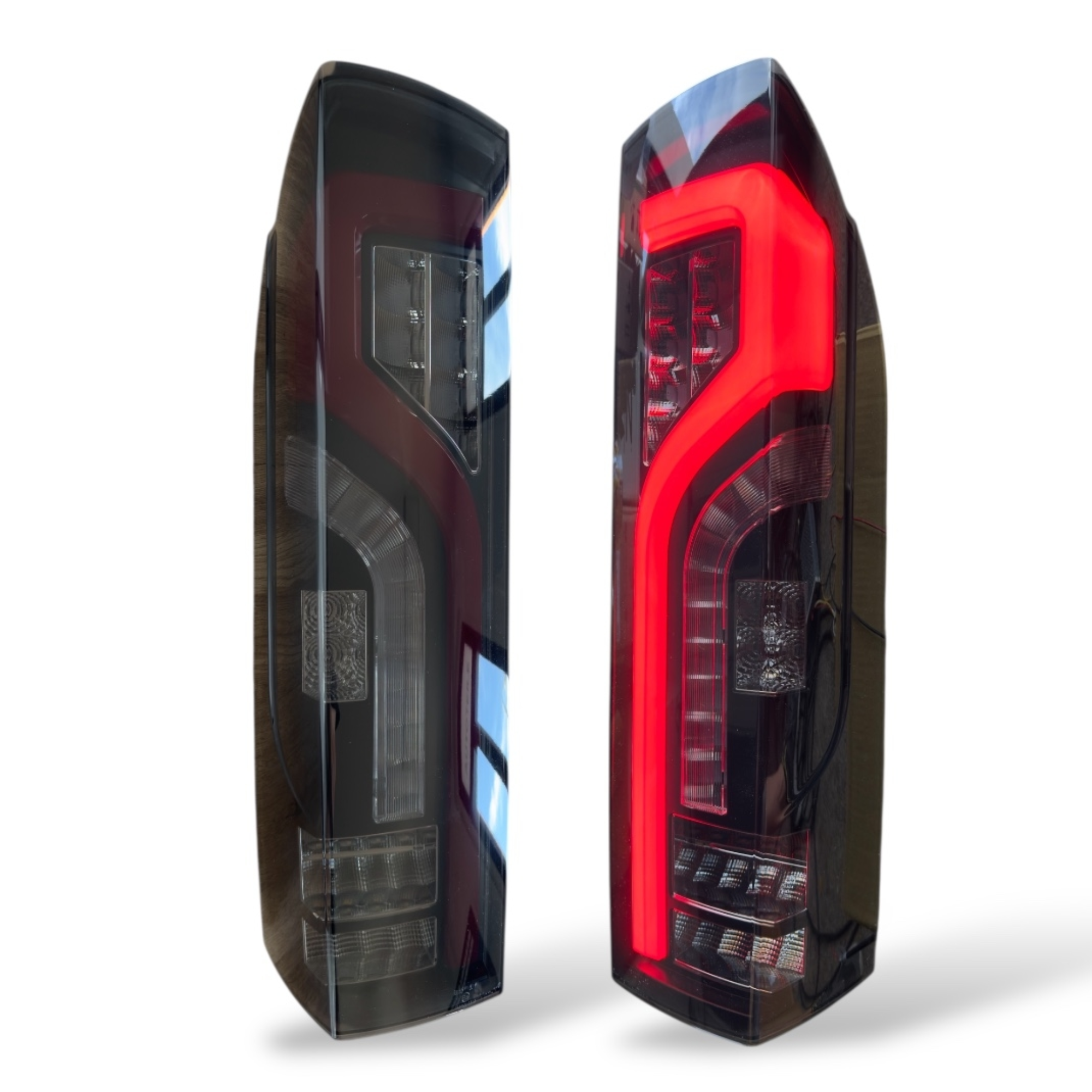 For Peugeot Boxer Full LED Rear Light Cluster | Tail Light, Rear Light Unit, Smoked LED Replacement | Van-X