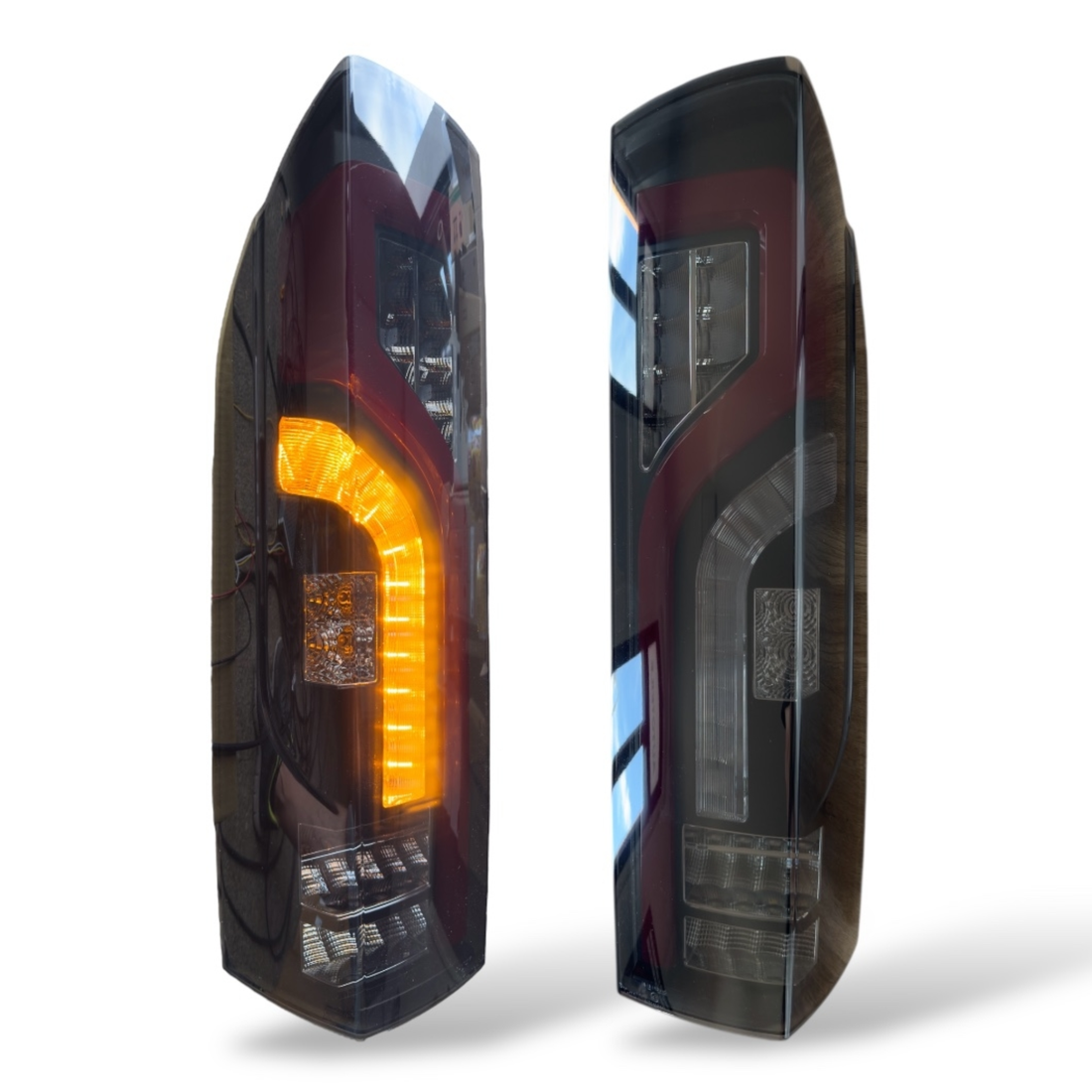 For Peugeot Boxer Full LED Rear Light Cluster | Tail Light, Rear Light Unit, Smoked LED Replacement | Van-X