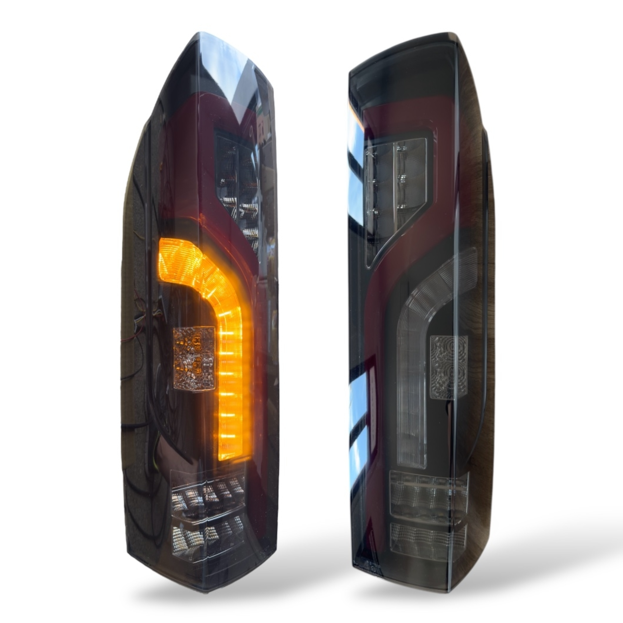 For Citroen Relay Full LED Rear Lights Cluster - Tail Light, Rear Light Unit, Smoked Replacement - Van-X