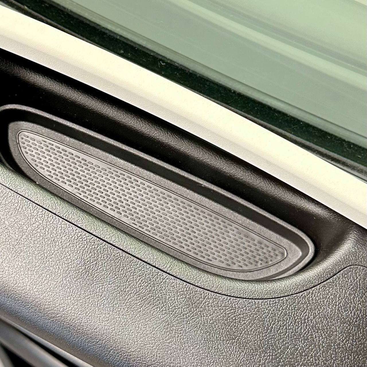 For Vauxhall Movano Rubber Door Liner Pocket Inserts - Black - Van-X