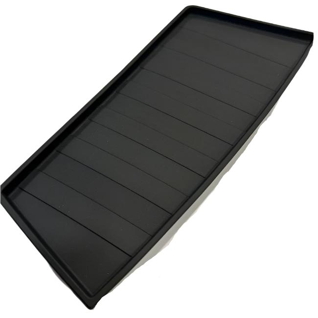 For Citroën Dispatch Door Pocket Rubber Inserts & Mats – Black Interior Storage Liners