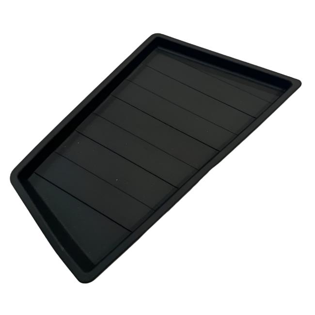 For Toyota Proace Door Pocket Rubber Inserts & Mats – Black Interior Storage Liners